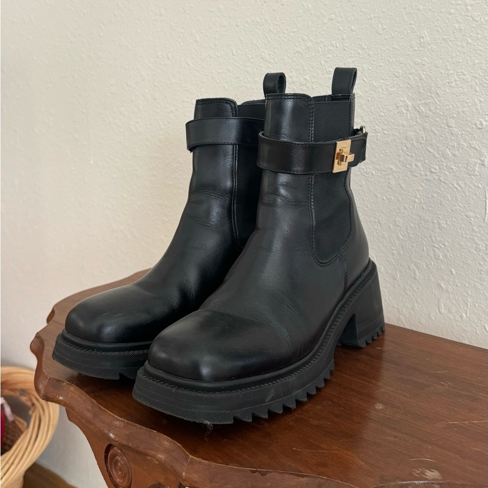 Steven madden combat boots